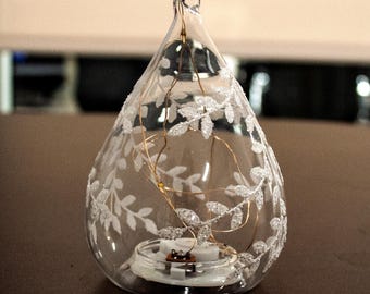 Crystal Castle Clear Light Up Circle