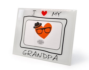 I Love My Grandpa Photos Frames