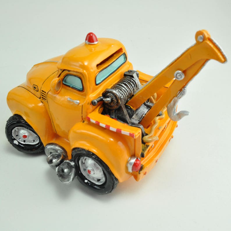 Tow Truck Ceramic Piggy Bank Ceramic Piggy Bank for Girls Etsy