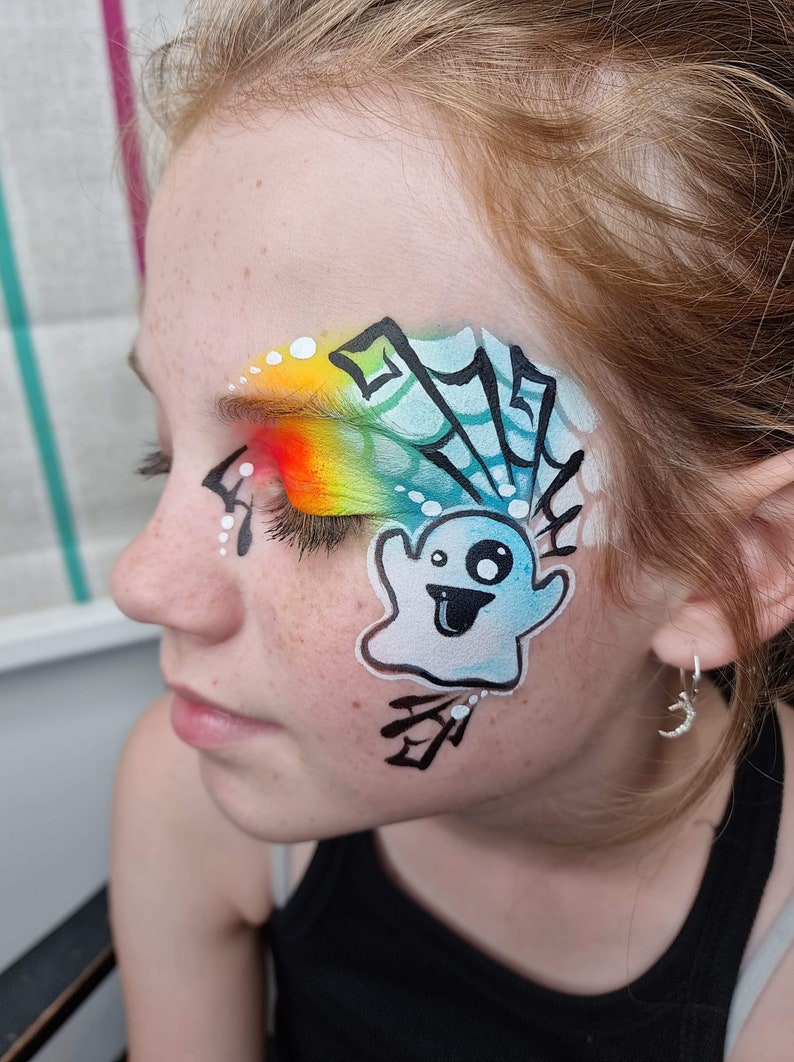 Halloween Face Painting Stencil - Etsy