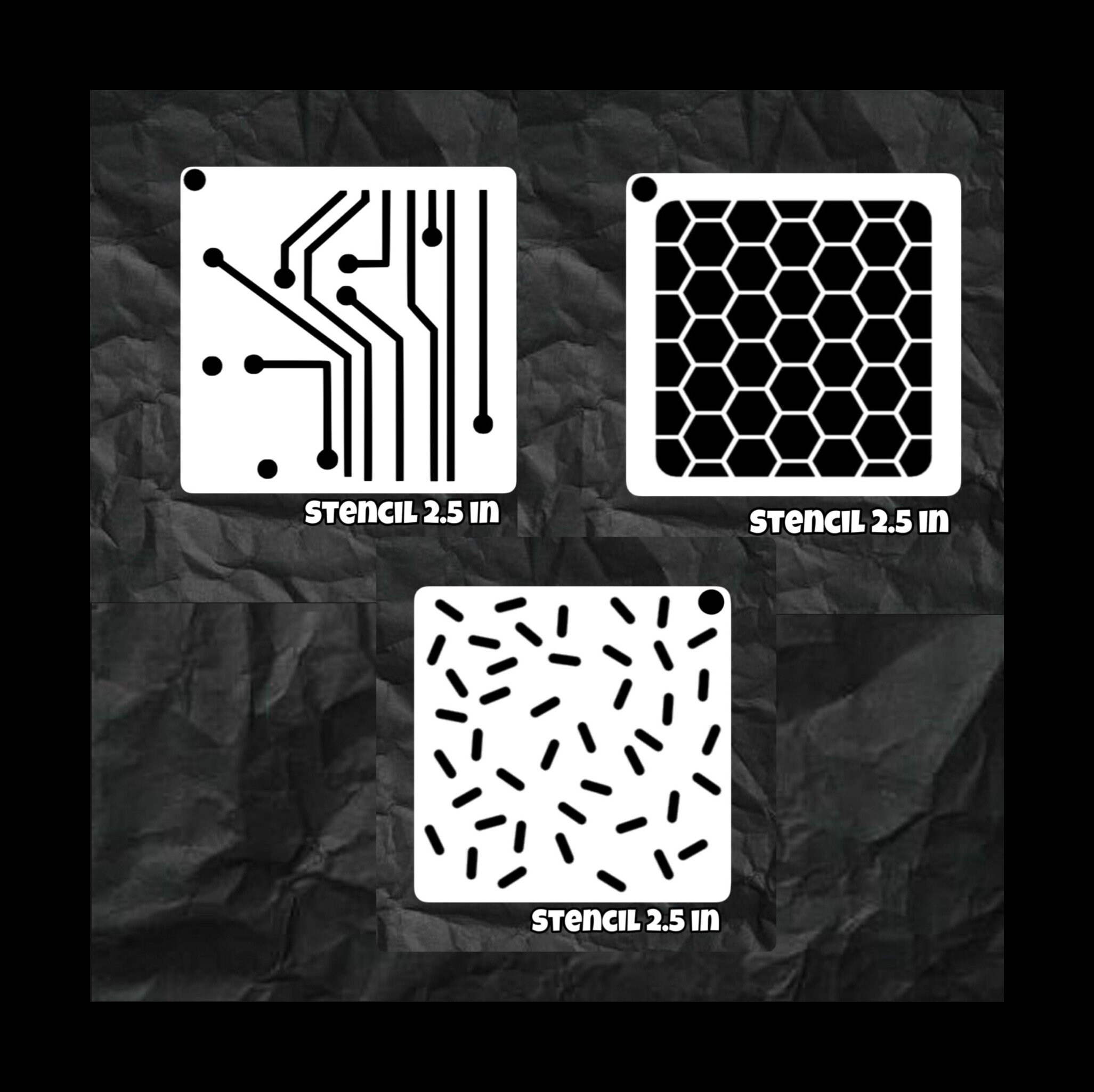 Texture Stencils | Etsy