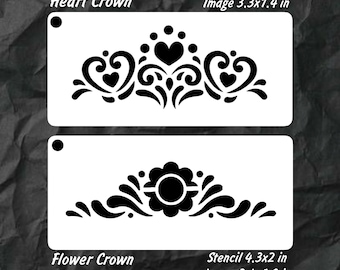 Princess Crowns FP Stencil