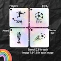 Soccer FIFA Face Painting Stencils