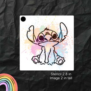Wild Kitty Face Painting Stencil