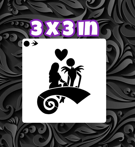 Jack Face Painting Stencil Etsy