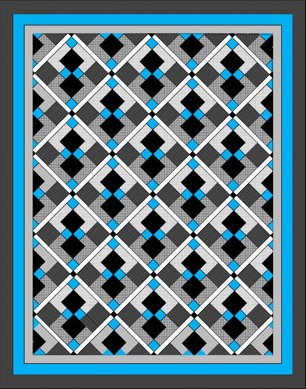 disappearing 9 patch quilt pattern queen size