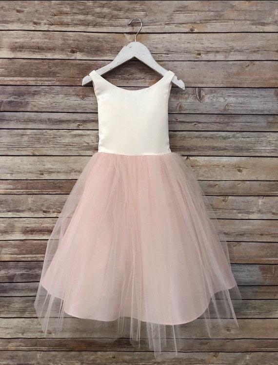 simple flower girl dress