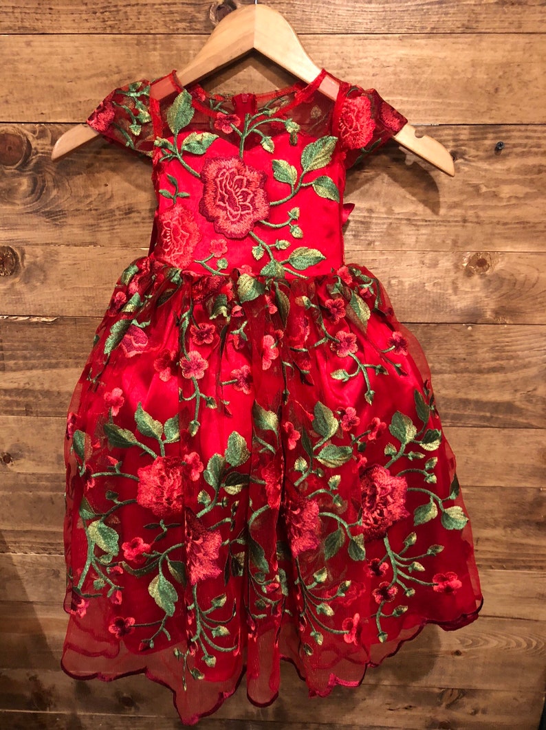 Red Presentation Dress