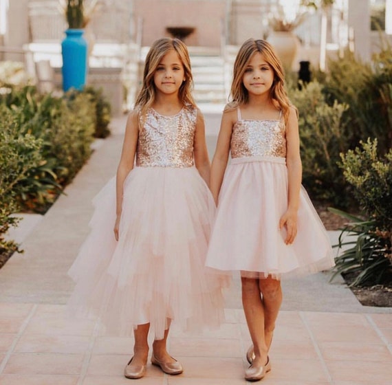 Bright Pink Flower Girl Halter DressBridesmaid DressGirls DressesProm DressSummer DressSimple Wedding DressFormal DressWeddingGift