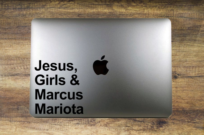 Jesus Girls /& Marcus Mariota Sticker