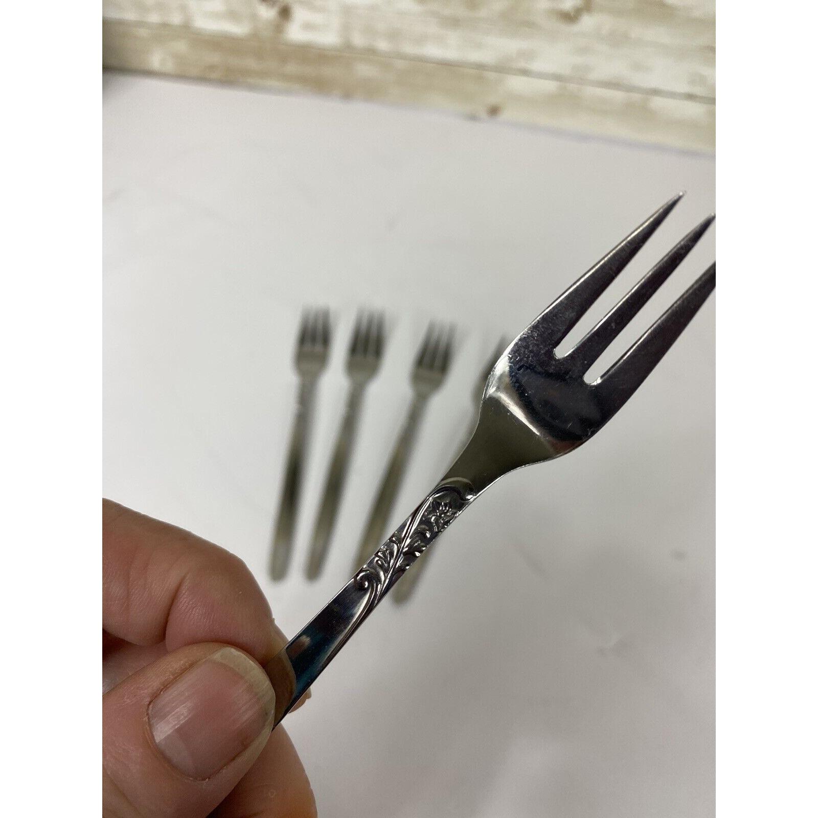 VTG Wellingware Stainless Japan Lot 5 Cocktail Seafood Forks