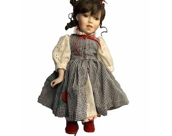 Porcelain Doll Musical Collector Paradise Galleries Annie 14&quot; by Cindy Shafer