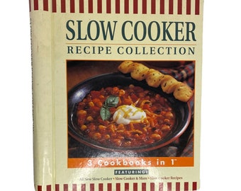 Slow Cooker Recipe Collection 1st Edition Vtg 2001 EUC