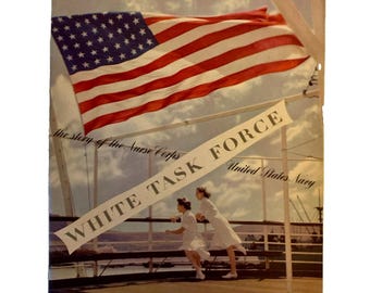 Vtg 1945 US Navy Nurse Corps Candidate Recruiting Brochure WWII Navmed 939