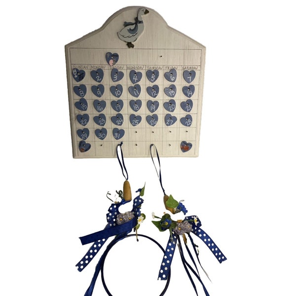 Wooden Perpetual Calendar Tiles Wooden Perpetual Calendar Tiles