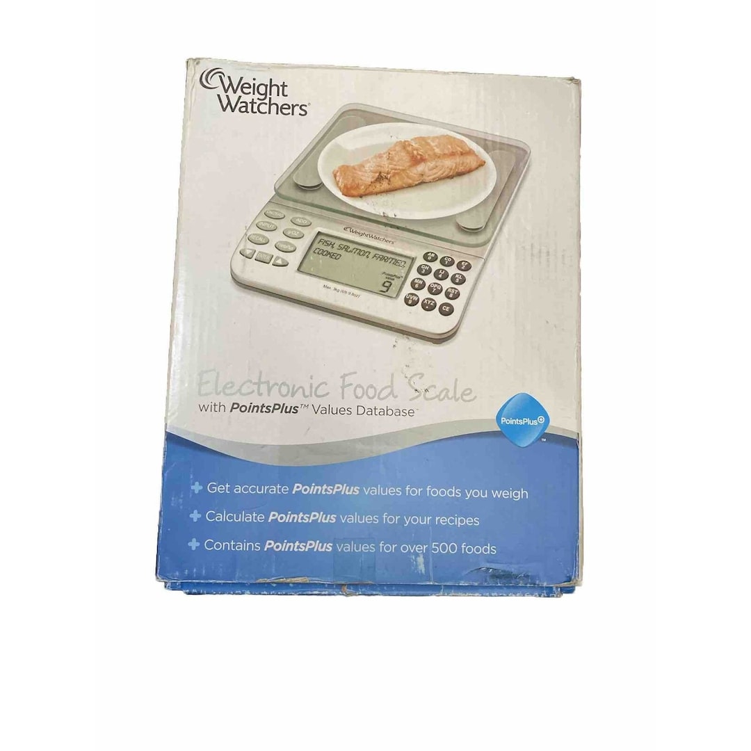 Weight Watchers Electronic Food Scale With Points Plus Values Database