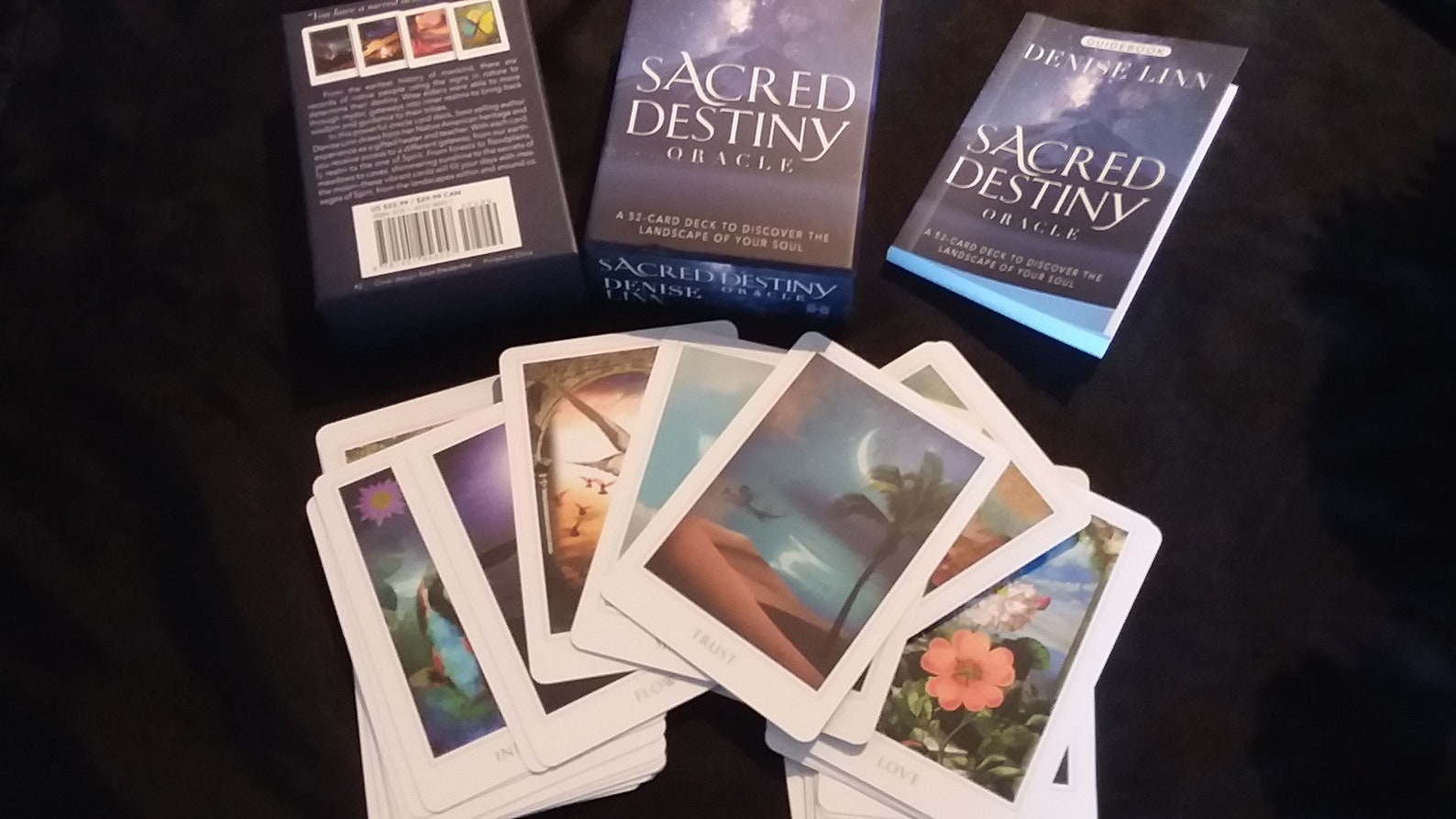 Sacred Destiny Oracle Deck 52card Deck and Guidebook Etsy Canada