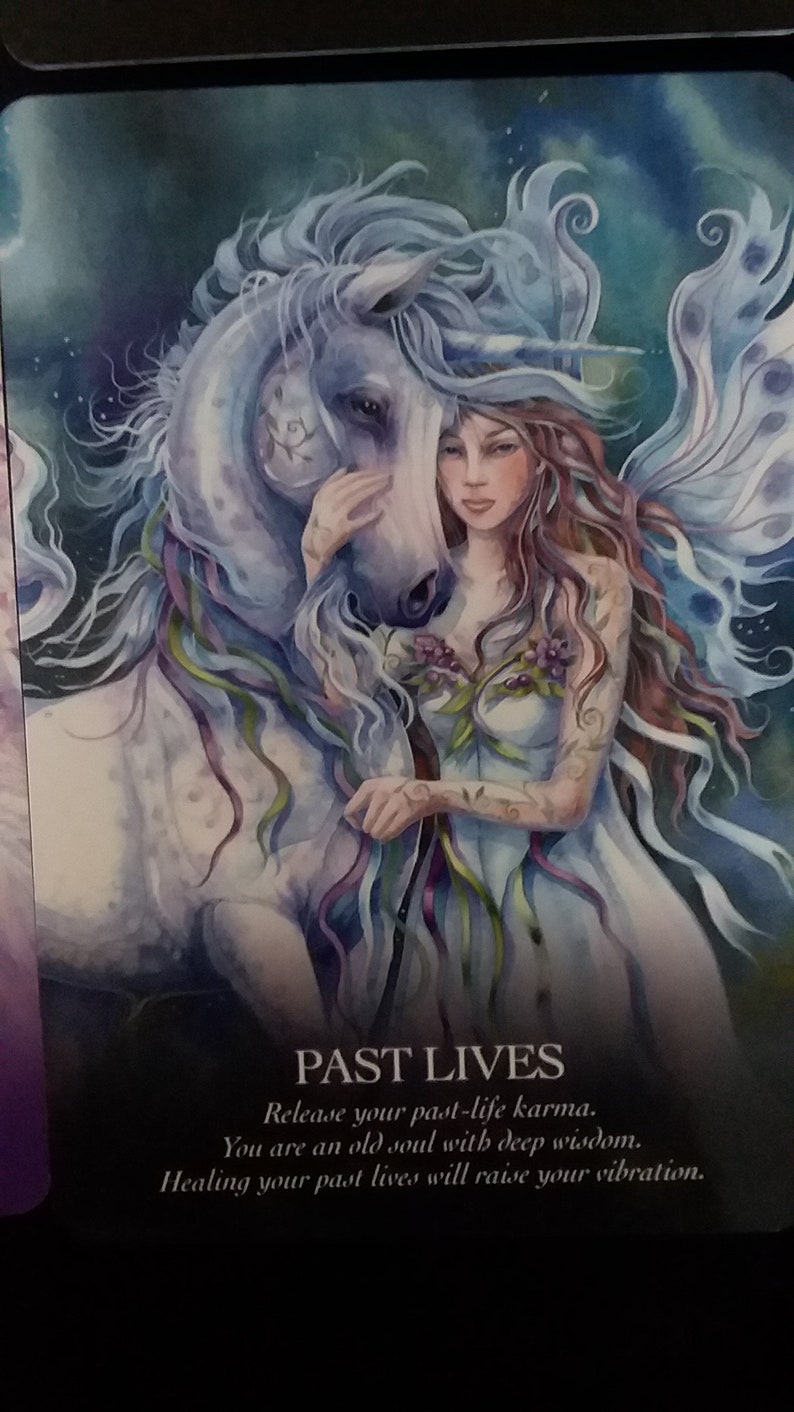 Oracle of the Unicorns Deck Oracle Cards Divination Etsy