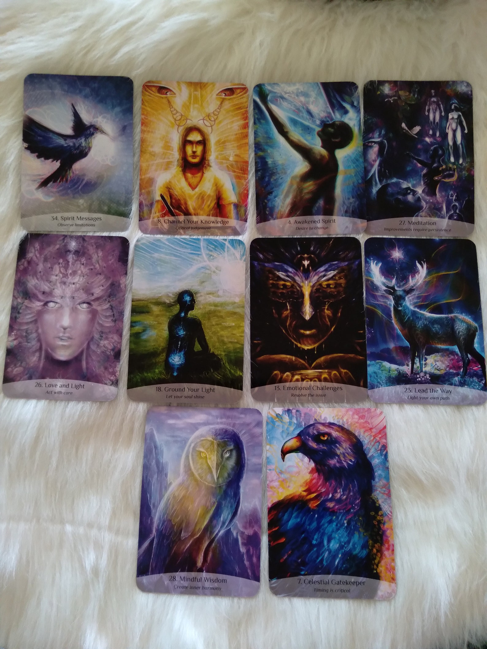 Sacred Spirit Reading Cards Sacred Spirit Oracle Deck Etsy