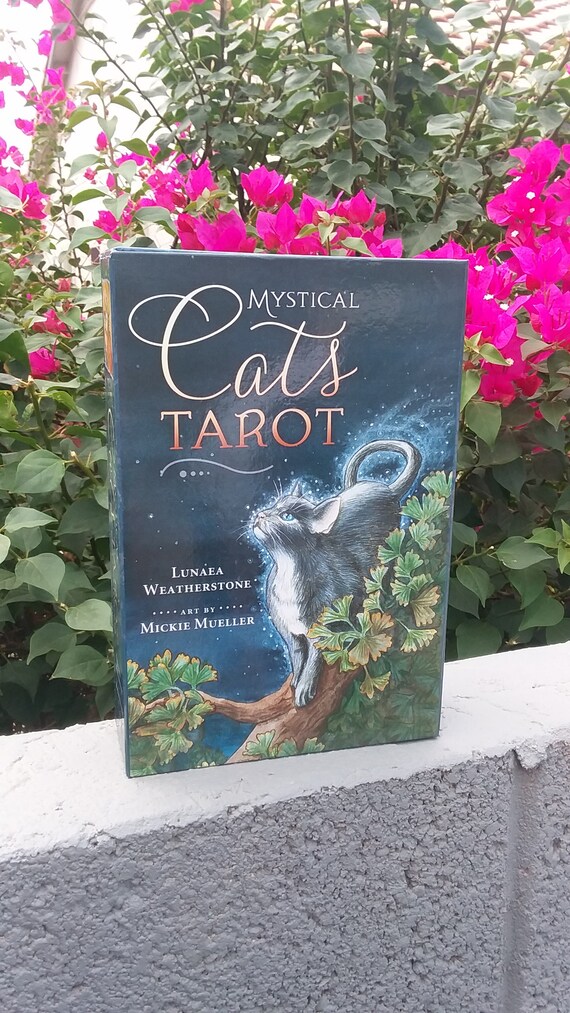 Mystical Cats Tarot Deck Mystical Cats Tarot Tarot Cards Etsy