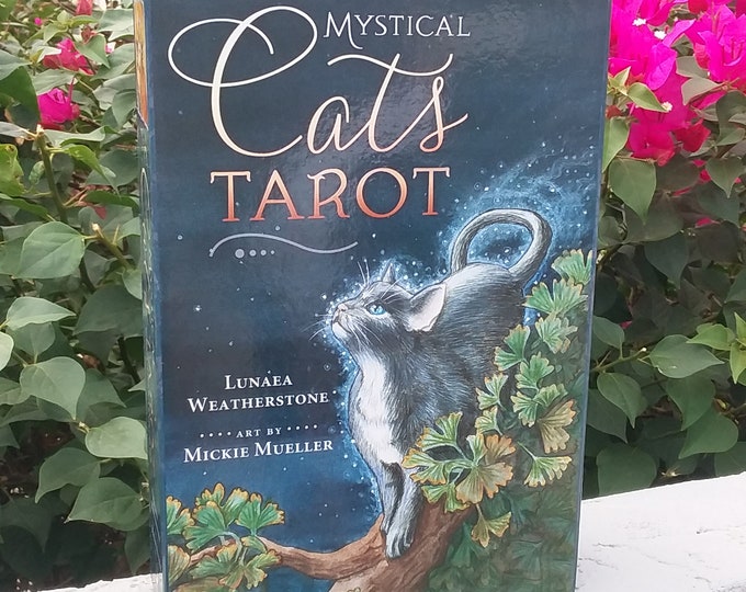 Mystical Cats Tarot Deck Mystical Cats Tarot Tarot Cards Etsy