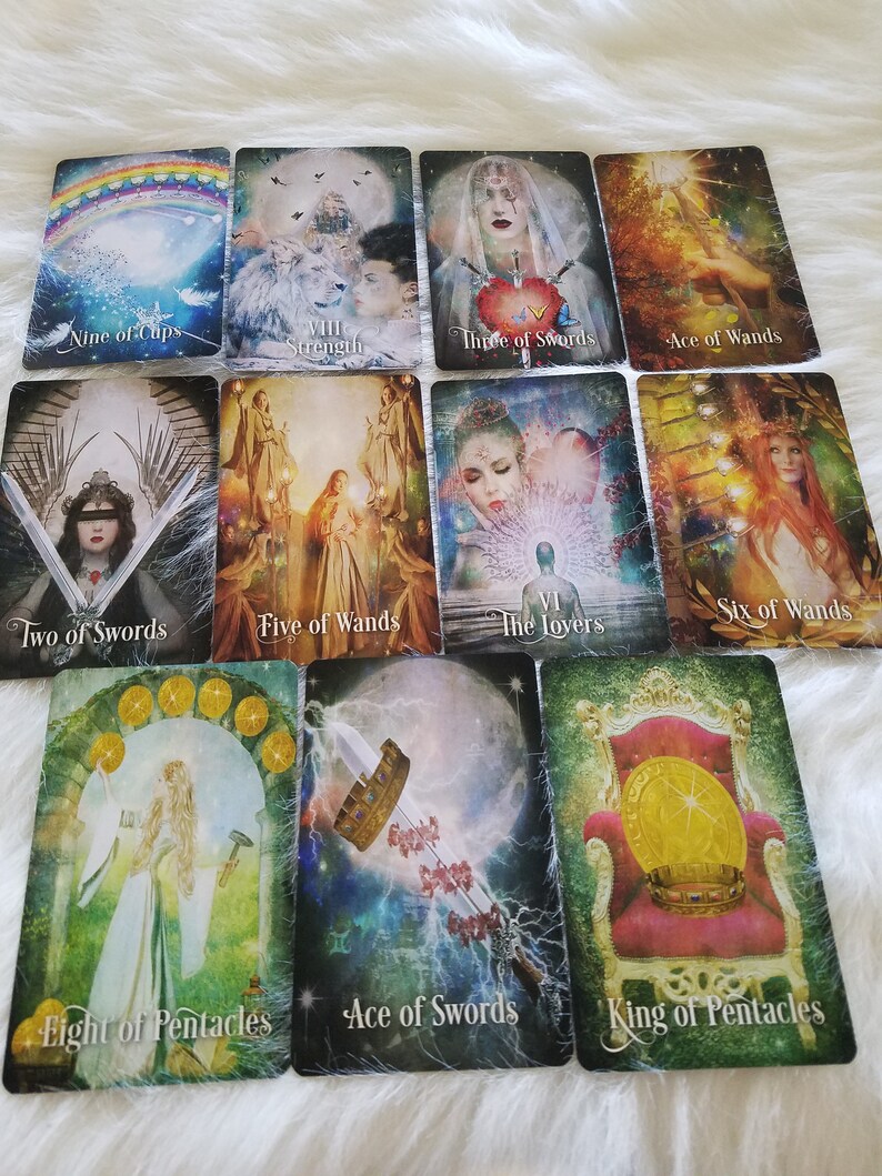 The Tarot of Enchanted Dreams Tarot Deck Tarot Cards Etsy
