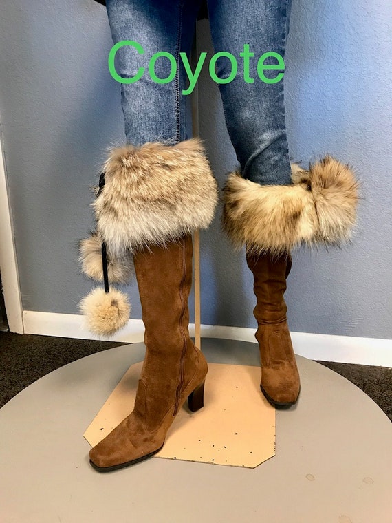 Genuine Fur Boot Cuffs | Etsy