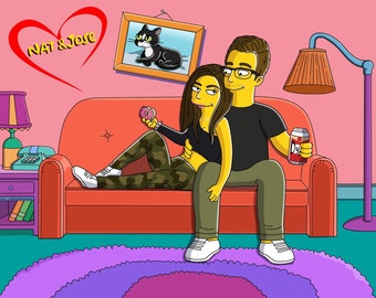 Cartoon Family Etsy