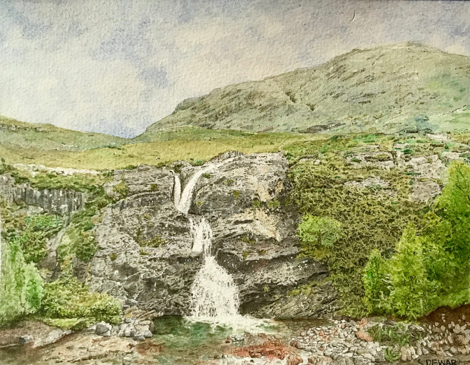 The Meeting Of The Three Waters Glencoe