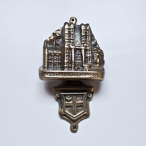 Brass Westminster Abbey Door Knocker - Vintage Brass Door Knocker - Door Hardware - Vintage Door Knocker - Antique Solid Brass Decor