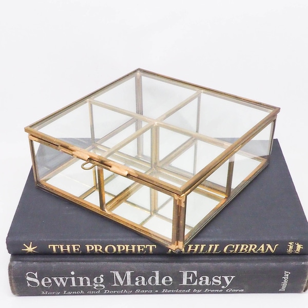 Small Glass Display Case Etsy