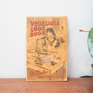 40s Vegetable Cook Book - Mcfayden Seed Co Cook Book - 1941 - Vintage ...