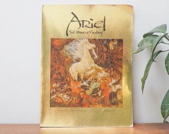 Ariel The Book of Fantasy - Volume Four - Thomas Durwood - 1978 - Fantasy Art Book - Paperback - Famous Fantasy Artwork