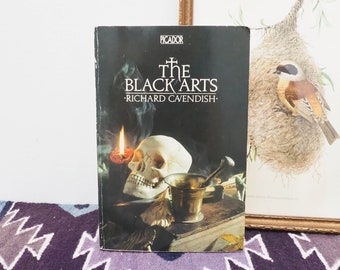 Czarne Sztuki - Richard Cavendish - 1977 - Magia Rytualna, Czarostwo - Okultyzm Vintage - Alchemia - Astrologia - Tarot