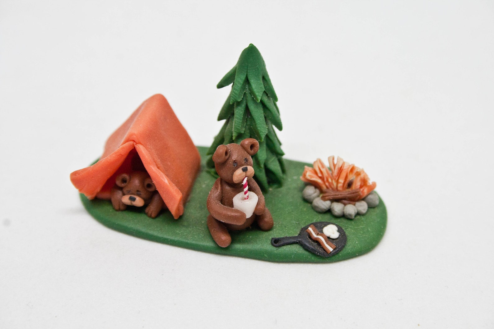 Camping Miniature Figurines YOUR CHOICE 90s Miniatures Etsy