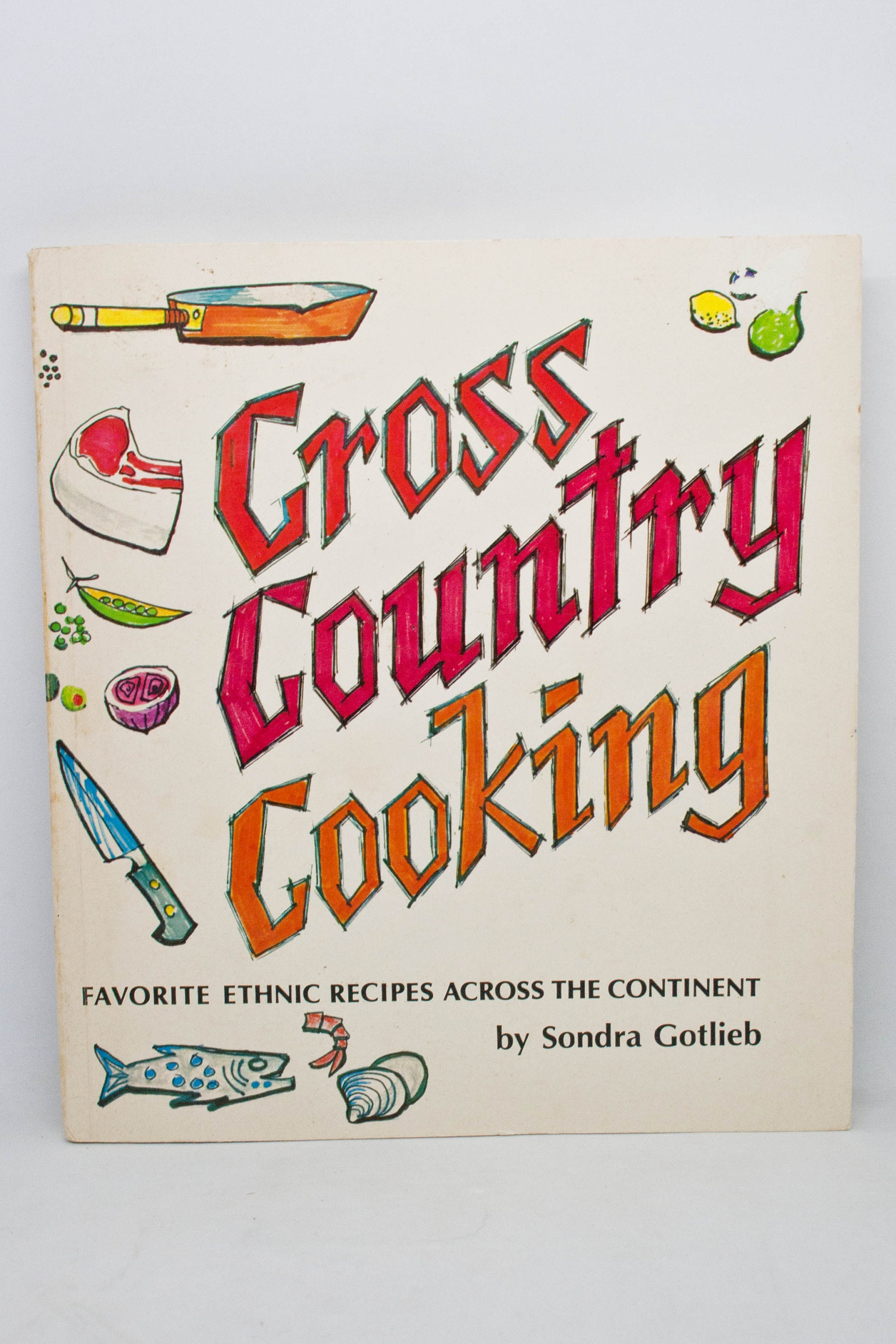 Country Cookbook Graphics Vintage 1976 Cookbook: Cross Country Cooking, Ethnic Recipes - Etsy