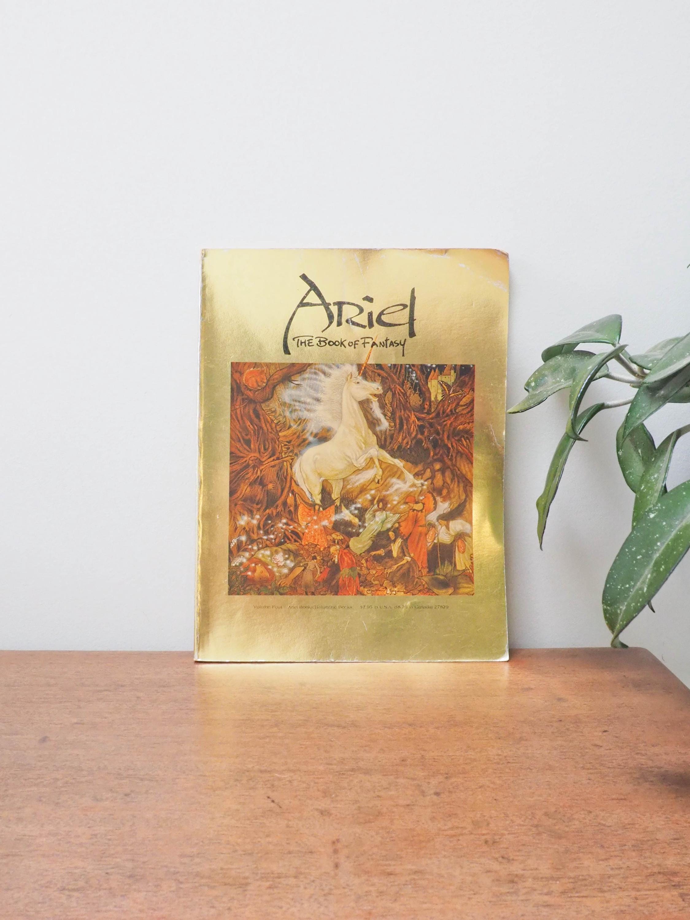 Ariel The Book of Fantasy - Volume Four - Thomas Durwood - 1978 - Fantasy Art Book - Paperback - Famous Fantasy Artwork