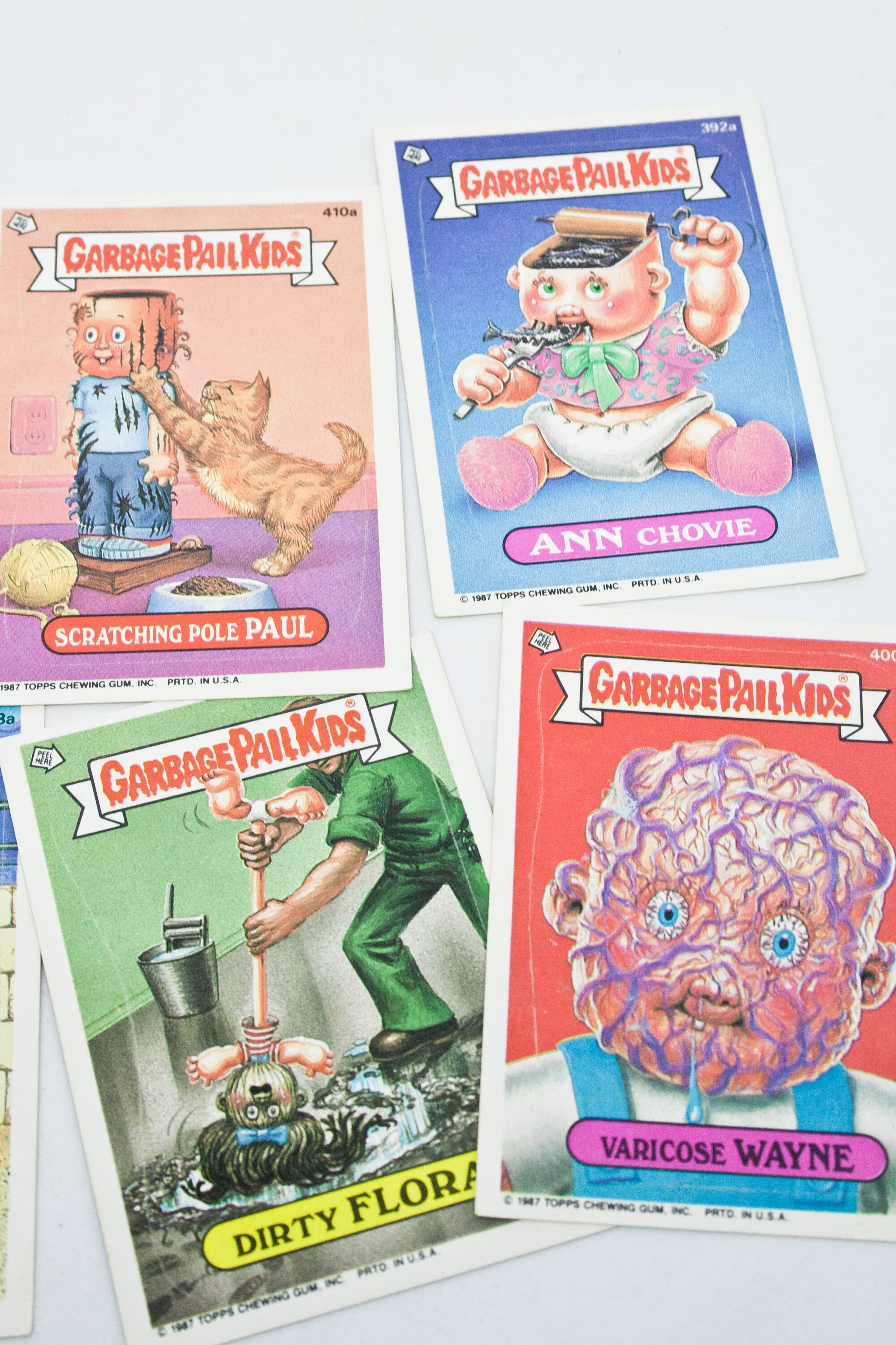 Müll Eimer Karte Set von 8 Vintage Müll Eimer KinderKarten | Etsy