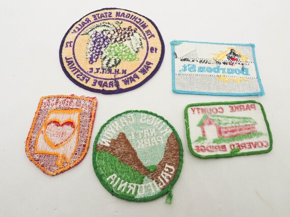 Mix Lot of Patches - Vintage Misc Patches - Alaba… - image 9
