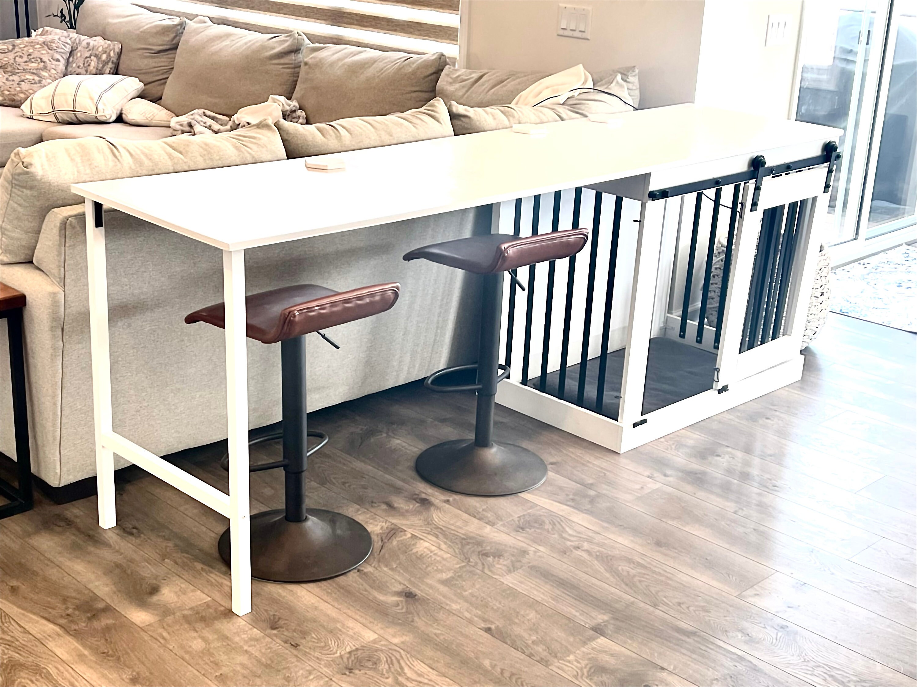 Thumbnail for Dog Crate Modular Sofa With Soft Cushions