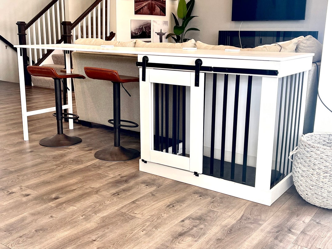 Dog Crate Sofa Table Etsy