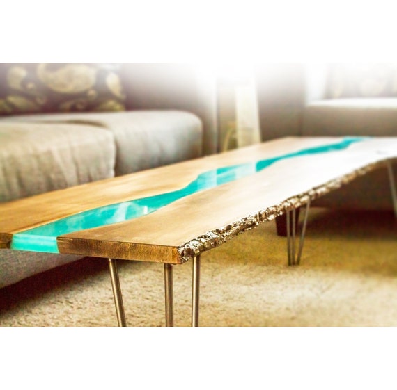 river table with led lights