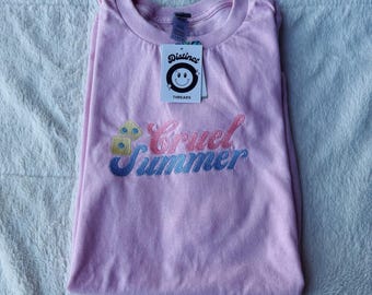Cruel Summer Embroidered T-Shirt