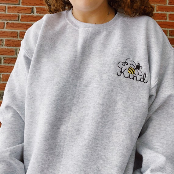 Bee kind crew neck sale