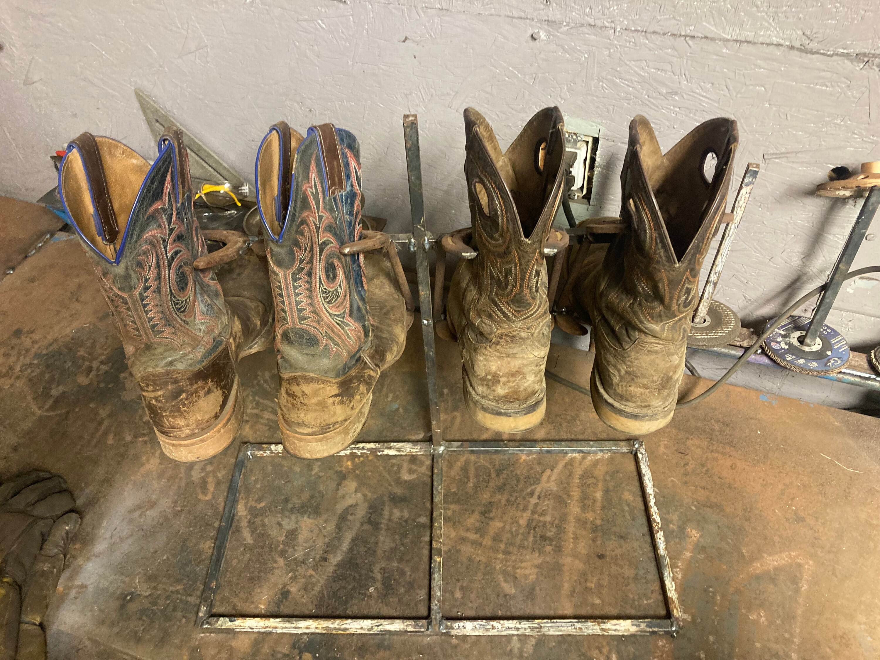 Western Boot Rack Etsy
