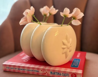 80's Art Deco Ceramic Vase