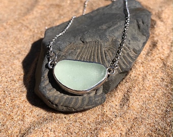 Sea glass, Sea glass necklace, sea glass jewellery, Scottish sea glass, necklace, pendant, christmas necklace, aberdeenshire