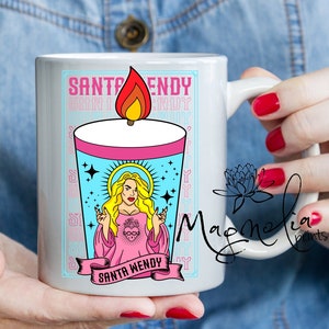 Wendy team Mug / Wendy Guevara Mug / Santa wendy / Latina gift / Mexican Mug, Mexican gift / taza vieeeja / no soportas panzona / funny gift