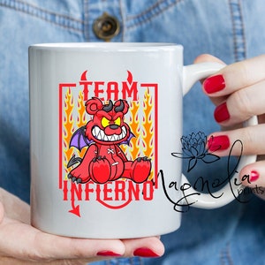 Team infierno / Wendy Guevara Mug / Santa wendy / Latina gift / Mexican Mug, Mexican gift / taza vieeeja / no soportas panzona / funny gift