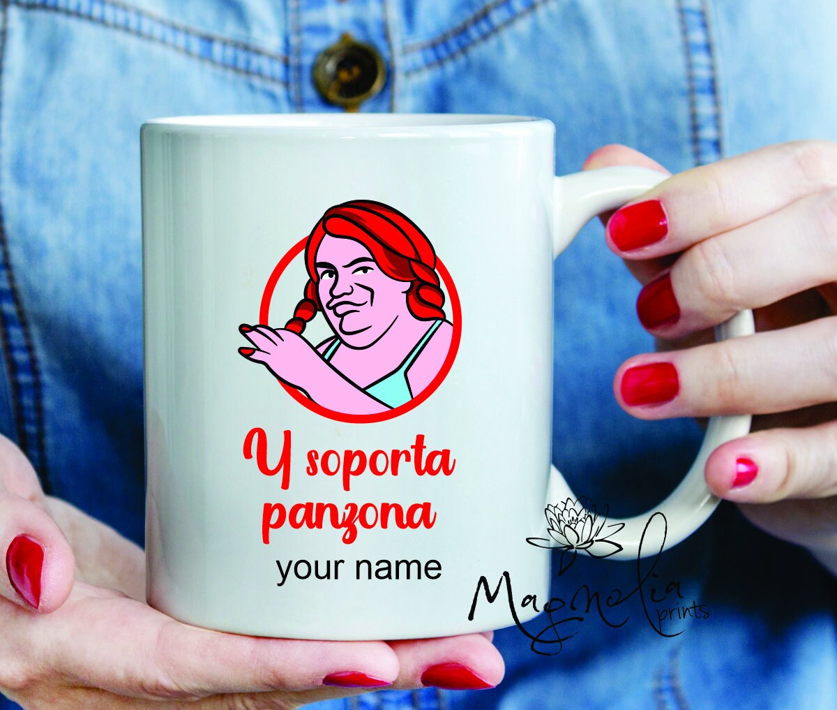 Soporta panzona meaning